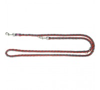 Поводок для собак TRIXIE Cavo, 1,70м/13мм, черный/оранжевый..