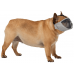 Намордник для короткомордых собак(полиэстер) TRIXIE СМ  24 см серый  - фото 2