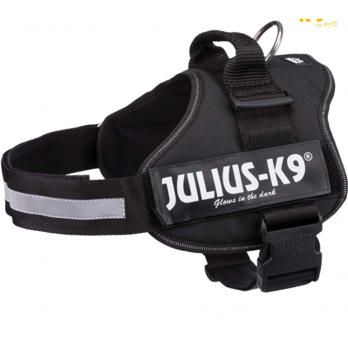 Шлея тренировочная TRIXIE "Julius-K9",71–96см/50мм,черный