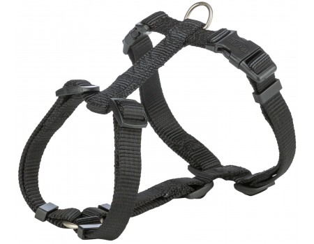 Шлея"Premium" TRIXIE (нейлон) ML  52–75см/20мм графит