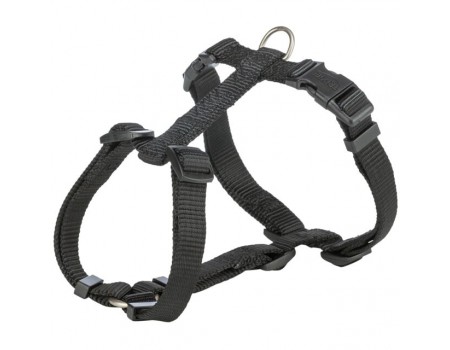 Шлея"Premium" TRIXIE (нейлон) L-XL  75–120см/25мм, графит