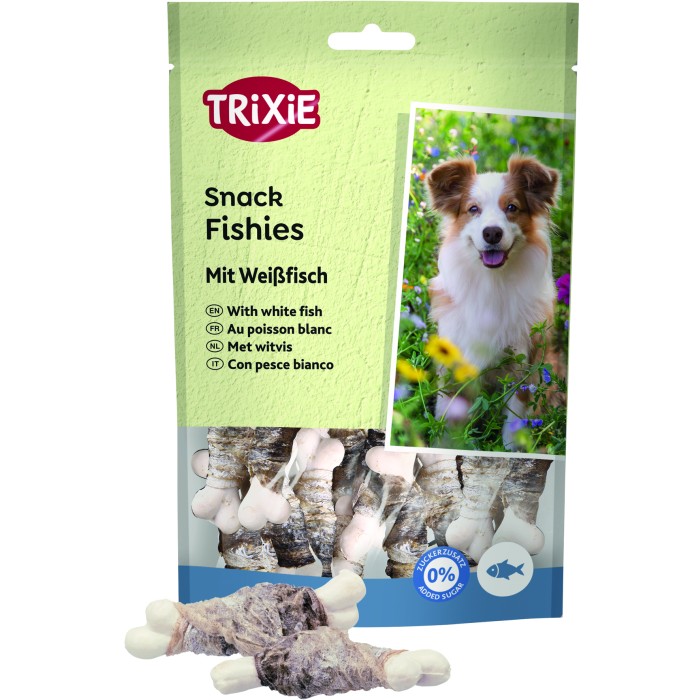 Косточки для собак TRIXIE - PREMIO Fishies, 100 гр