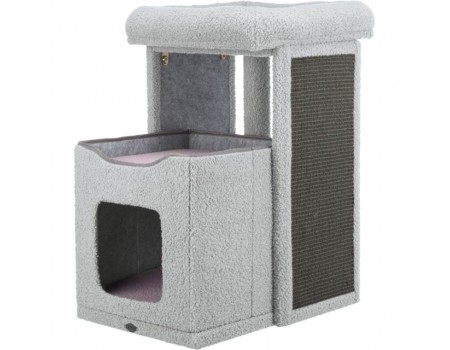 Будиночок-кігтеточка Trixie для кішок Carlita 38 × 49 cm, висота: 63 cm