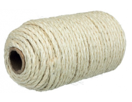 Натуральна мотузка із сизалю TRIXIE, 50 м 4–6мм