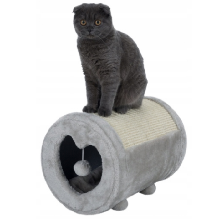 Драпак-рол TRIXIE для котів і кошенят, 27х39 см. сірий