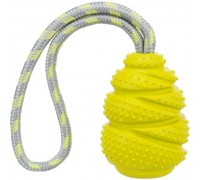 Прыгун на канате TRIXIE (резина)9см/30см, лайм..