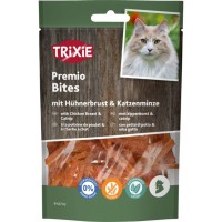 Лакомство для котов TRIXIE - "Catnip Chicken Bites"(курица+кошачья мята),  50г*