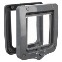 Дверцята 4-Way Flap Door TRIXIE для кішок, сіра, 20 x 22 см.