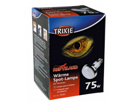 Инфракрасная лампа для обогрева террариумов TRIXIE (NR80)? 80 x 108мм, 75Вт