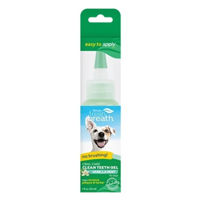 Гель для чистки зубов TropiClean Clean Teeth Gel Vanilla Mint "Ванильная мята" для собак, 59 мл
