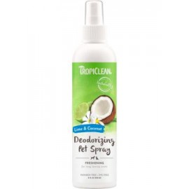 Спрей-парфюм TropiClean Spray Lime & Coconut для кошек и собак, освежа..