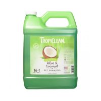 Шампунь Tropiclean Aloe and Coconut 1:16 дезодорирующий 3,78 л