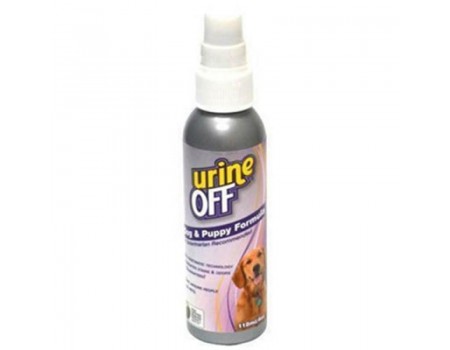 Спрей TropiClean Urine Off для удаления органических пятен и запахов, для щенков и собак, 118 мл