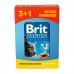 Набор паучей "3+1" для кошек Brit Premium Cat pouch с лососем и форелью, 4 х 100г  - фото 6