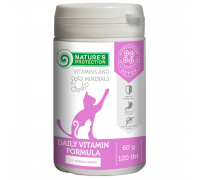 Nature's Protection Daily Vitamins Formula, добавка для взрослых кошек..