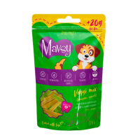 Ласощі для собак Mavsy Dental Care Veggi Stick Mix, вегетаріанські палички для догляду за зубами та яснами, гарбуз, шпинат, 120 г
