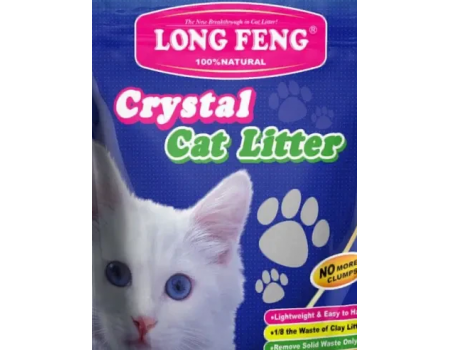 Наполнитель для кошачьего туалета силикагель Crystal (Кристалл) 18 л