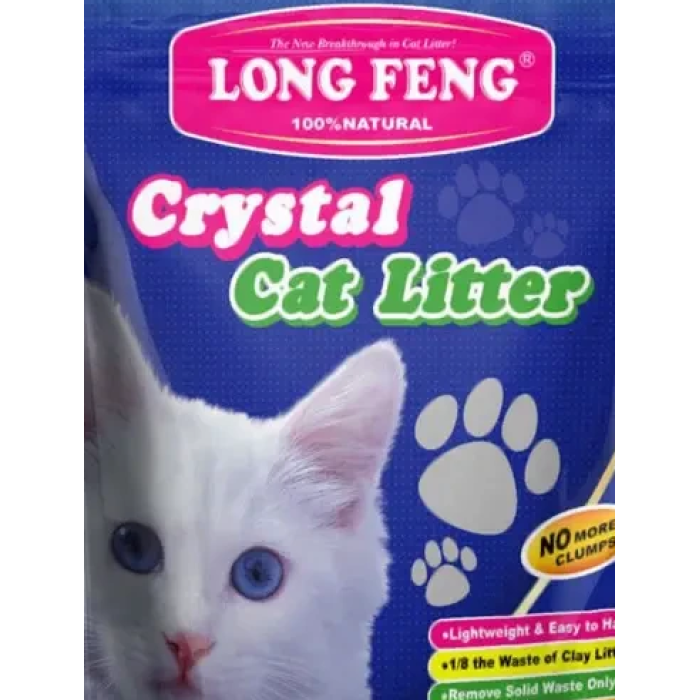 Наполнитель для кошачьего туалета силикагель Crystal (Кристалл) 10 л