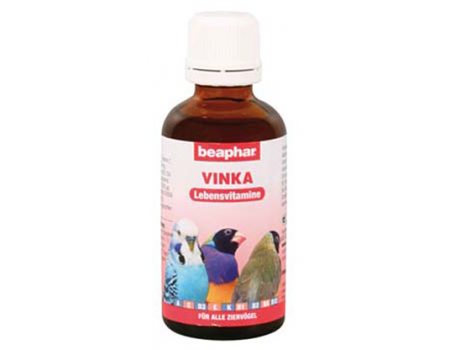 Beaphar Vinka (Вінка) вітаміни для птахів 50мл