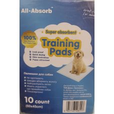 All-Absorb (Олл-Абсорб) Regular пелюшки для собак 45х60см, 10шт.