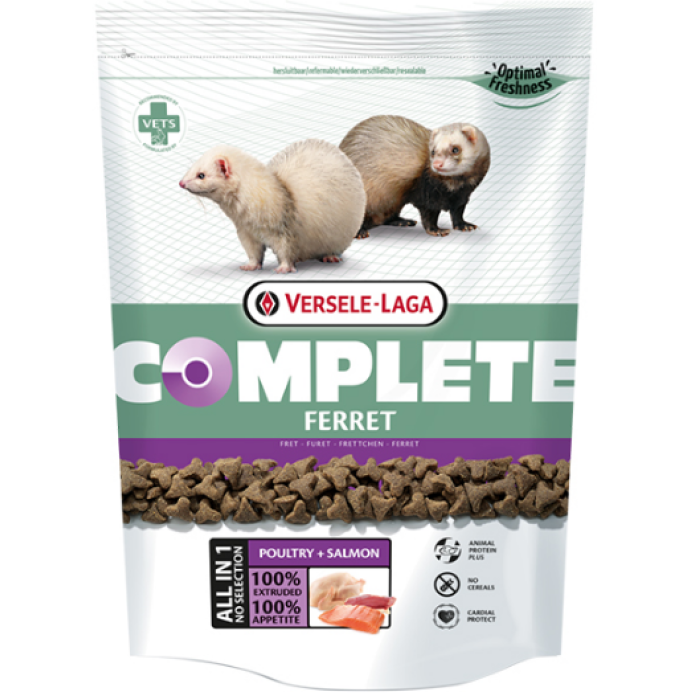 Versele-Laga Complete Ferret ВЕРСЕЛЕ-ЛАГА КОМПЛІТ ФЕРЕТ корм для тхорів Вага: 0.75 кг.