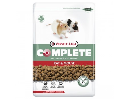 Versele-Laga Complete Rat & Mouse ВЕРСЕЛЕ-ЛАГА КОМПЛИТ РЭТ МАУС корм для крыс, мышей, 0.5 кг.