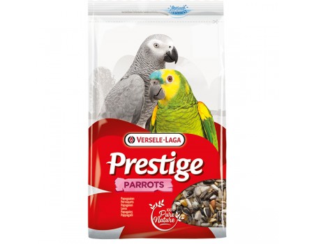 Versele-Laga Prestige Parrots ВЕРСЕЛЕ-ЛАГА ПРЕСТИЖ КРУПНЫЙ ПОПУГАЙ зерновая смесь корм для крупных попугаев , 1 кг.