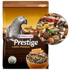 Полнорационный корм Versele-Laga Prestige Premium Loro Parque African Parrot Mix, для попугаев жако, сенегальский, конголезский, 1 кг