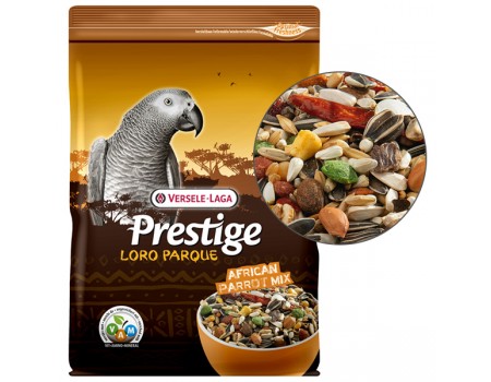 Полнорационный корм Versele-Laga Prestige Premium Loro Parque African Parrot Mix, для попугаев жако, сенегальский, конголезский, 1 кг
