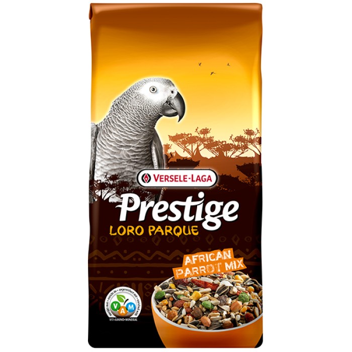 Versele-Laga Prestige Premium Loro Parque African Parrot Mix ВЕРСЕЛЕ-ЛАГА АФРИКАНСКИЙ ПОПУГАЙ корм для попугаев, 15 кг.