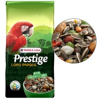 Versele-Laga Prestige Premium Loro Parque Ara Parrot Mix ВЕРСЕЛЕ-ЛАГА АРА ПОПУГАЙ полнорационный корм для крупных попугаев, 15 кг.