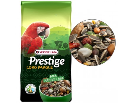 Versele-Laga Prestige Premium Loro Parque Ara Parrot Mix ВЕРСЕЛЕ-ЛАГА АРА ПОПУГАЙ полнорационный корм для крупных попугаев, 15 кг.