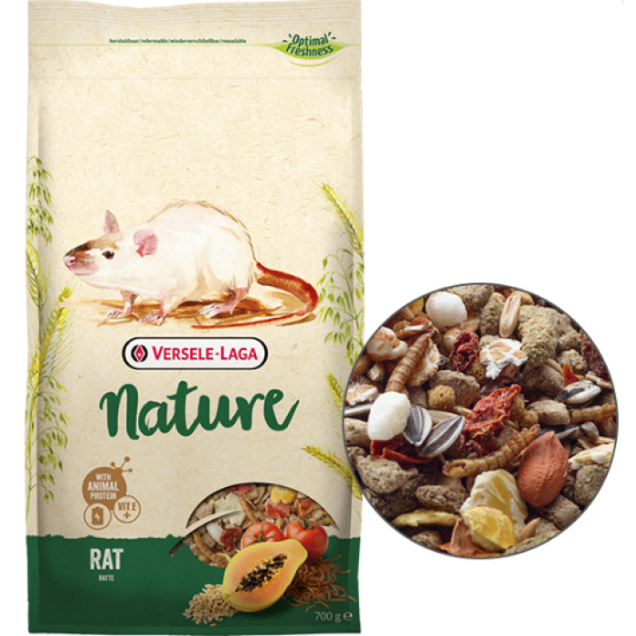 Versele-Laga Nature Rat ВЕРСЕЛЕ-ЛАГА НАТЮР РЭТ суперпремиум корм для крыс, 0.7 кг.