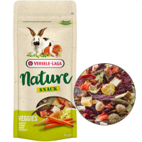 Versele-Laga Nature Snack Veggies ВЕРСЕЛЕ-ЛАГА НАТЮР СНЕК ОВОЩИ дополнительный корм лакомство для кроликов и грызунов, 0.085 кг.