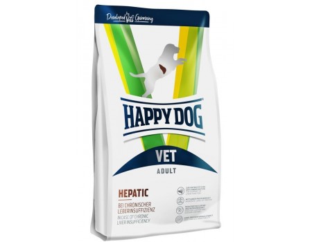 Happy Dog VET Diet Hepatic 4kg сухий диетический корм для собак при хронической печеночной недостаточности