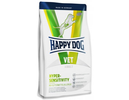 Happy dog  VET Diet Hypersensitivity 12 kg сухой диетический корм для собак с пищевой аллергией