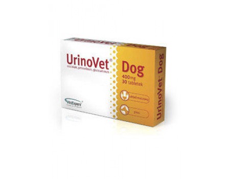 VetExpert UrinoVet (Уриновет) Dog, підтримка та відновлення сечової системи собак 30таб