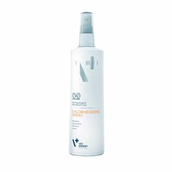 VetExpert Chlorhexidine (Хлоргексидин) Спрей с хлоргексидином для собак и кошек 100мл