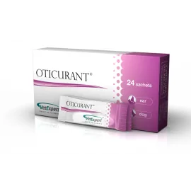 VetExpert Oticurant порошок для догляду за вухами собак 24пак...