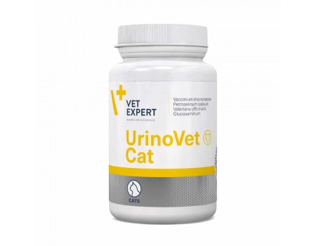 VetExpert UrinoVet Cat (Уриновет Кет) - для поддержания функций мочевой системы у кошек (капсулы), 45капс.