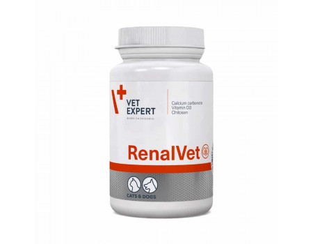 VetExpert RenalVet (РеналВет) - препарат для собак и кошек с симптомами хронической почечной недостаточности 60капс.