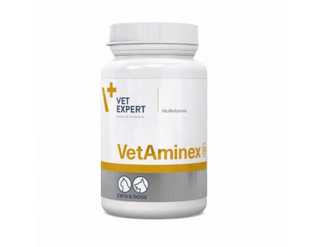 VetExpert VetAminex (ВетАмінекс) - вітамінно-мінеральна добавка для собак та кішок, 60 капс.