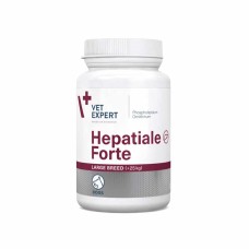 Харчова добавка Vet Expert Hepatiale Forte Large Breed для підтримання функцій печінки у собак великих порід, 40 таб.