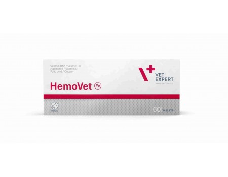 VetExpert HemoVet (ГемоВет) – препарат для собак із симптомами анемії, 60 таб.