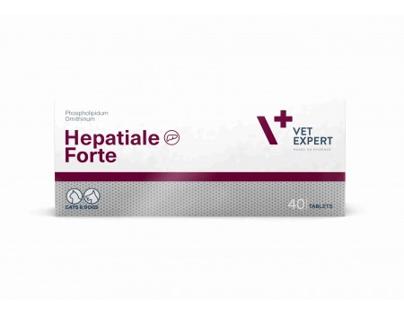 VetExpert Hepatiale(Гепатіале) Forte Підтримка та відновлення печінки собак та котів 40 таб.