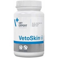 VetExpert VetoSkin (ВетоСкін) для собак і кішок з дерматологічними порушеннями 90капс