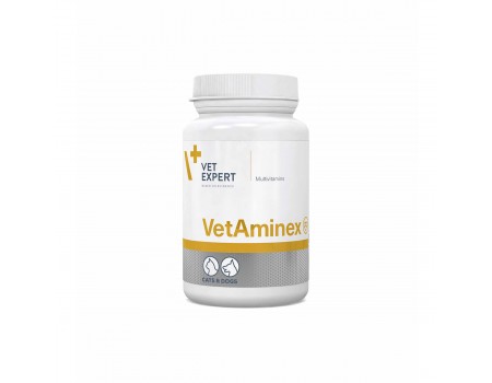 VetExpert VetAminex (ВетАмінекс) - вітамінно-мінеральна добавка для собак та кішок, 60 капс.