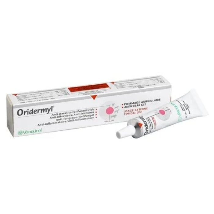 Oridermyl (Оридермил) ушная мазь для собак и кошек, 10г