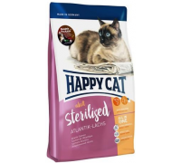 Happy Cat Adult Sterilised Корм для стерилизованных кошек с лососем 4 ..