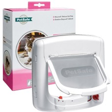 PetSafe Staywell ПЕТСЕЙФ СТЕЙВЕЛ ПРОГРАМ дверцы для котов до 7 кг, с программным ключом, белый